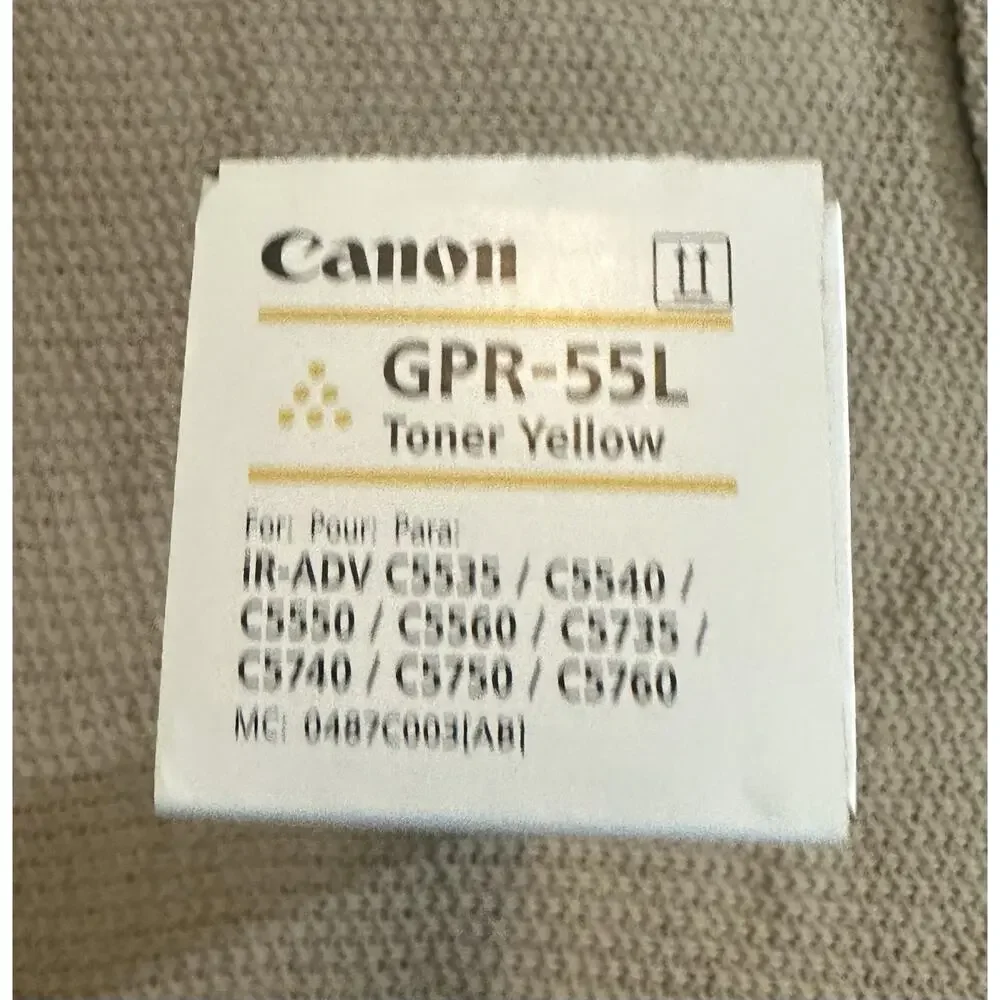 Brand New Genuine Canon GPR-55L Yellow Sealed Box